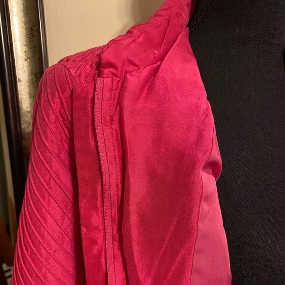 SILK CLUB COLLECTION Pink Blazer - Picture 5 of 9